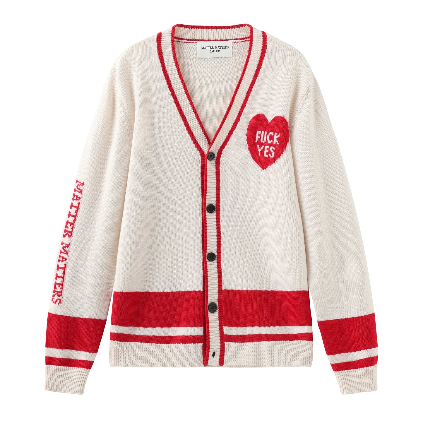 Fuck Yes Classic Cardigan