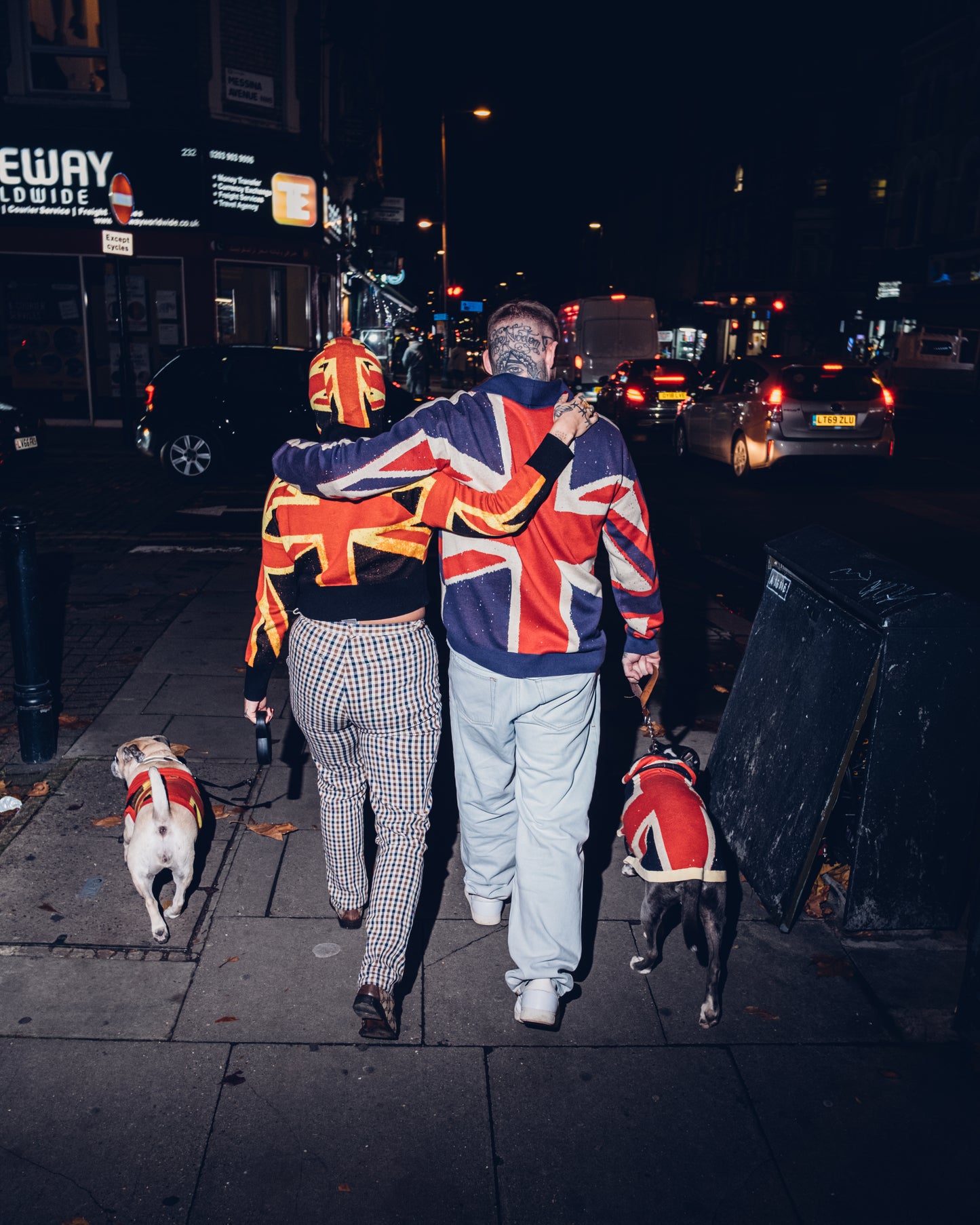 Distressed Union-Jack Balaclava