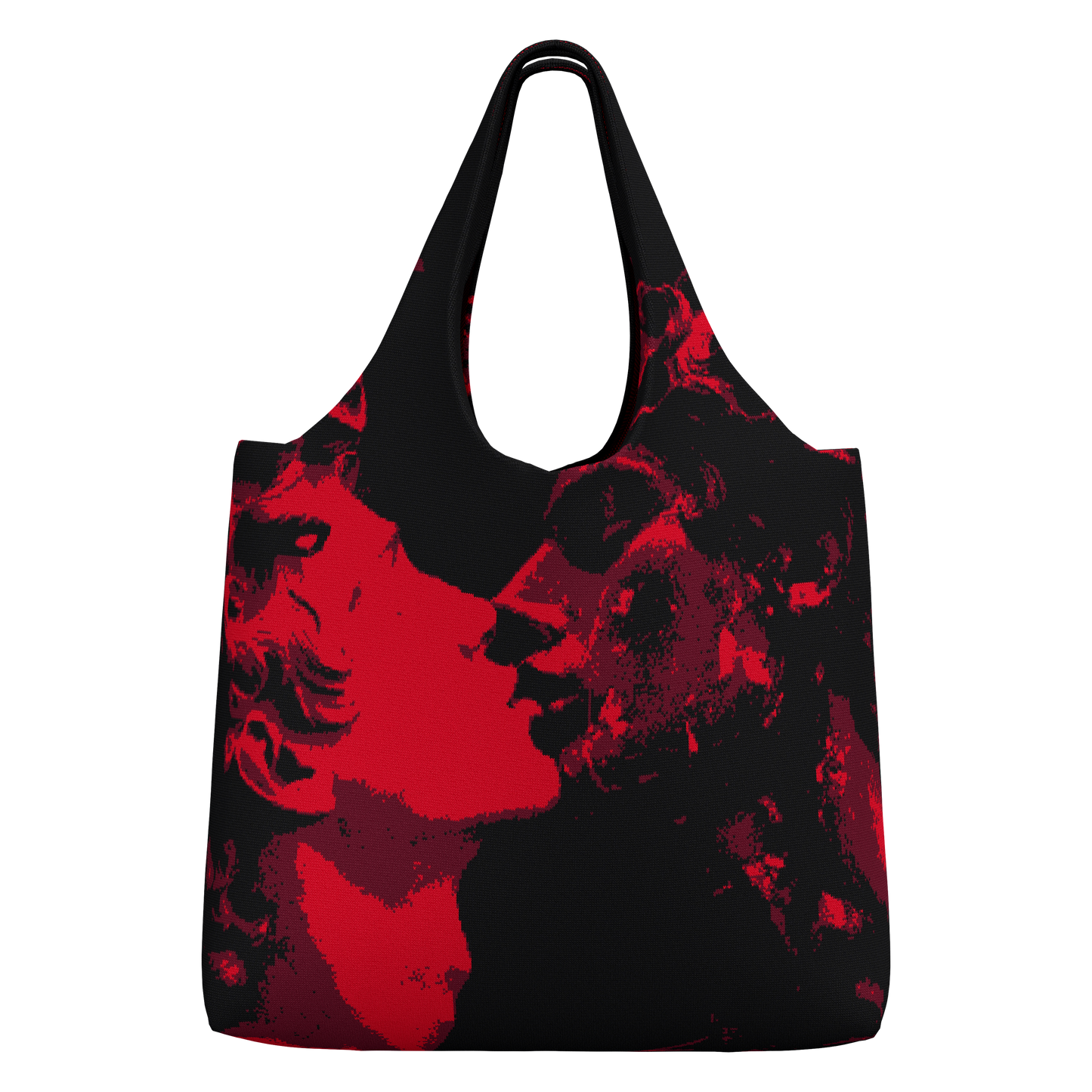 Kiss Me Large Tote Bag