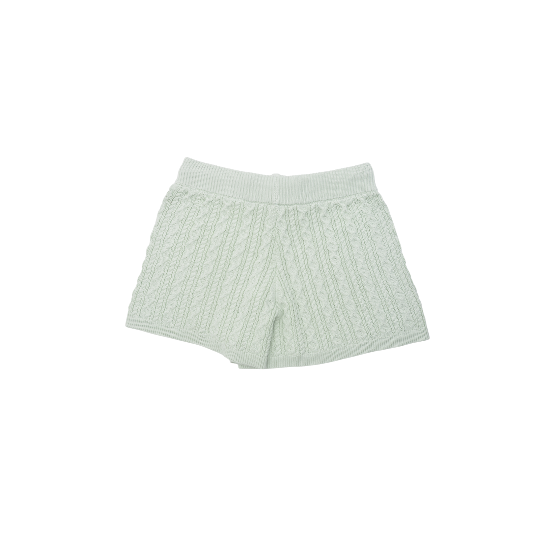 Cable Knit Shorts